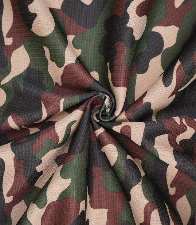 Pagpi-print ng Warp Knitted Polyester Fabric
